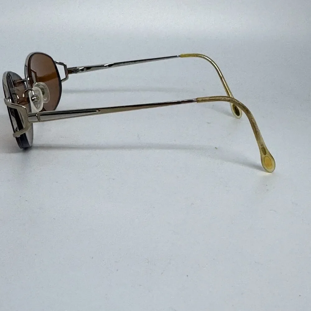 fSafilo Silver Gray Pilot Metal Sunglasses Italy FRAMES‎ ONLY H15717